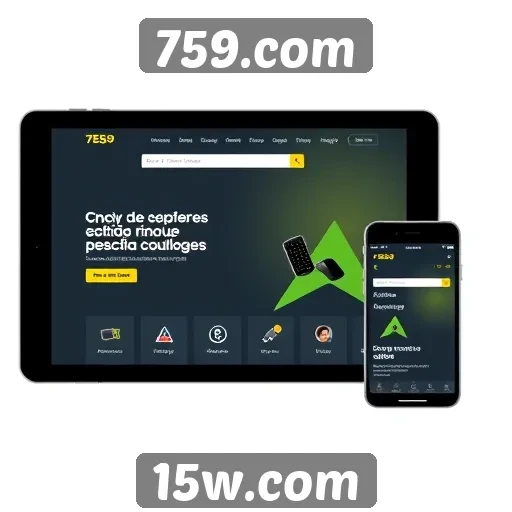 Acessibilidade e design responsivo do 759.com em dispositivos móveis