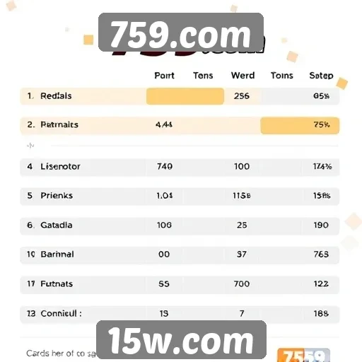 Análise da popularidade do site 759.com entre os jogadores